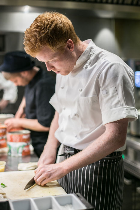Mark Moriarty in the kitchen